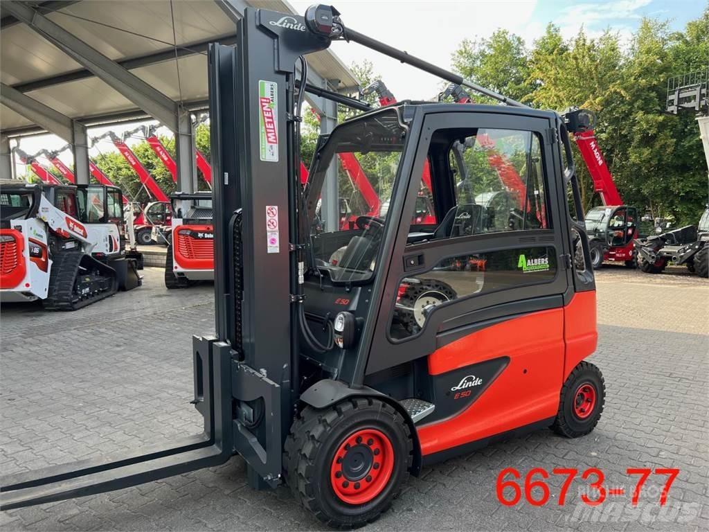Linde E 50 HL Elektrische heftrucks