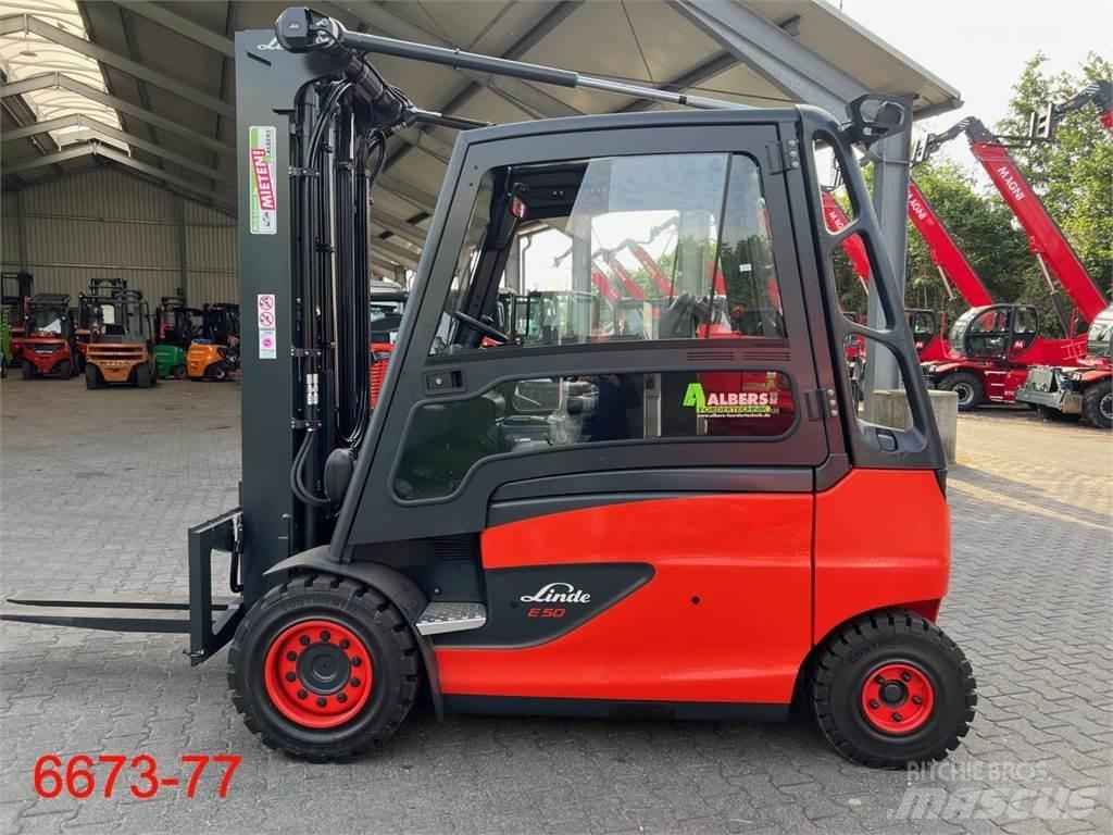 Linde E 50 HL Elektrische heftrucks
