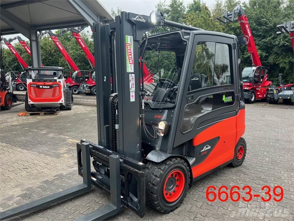 Linde E 50 HL 01 Elektrische heftrucks