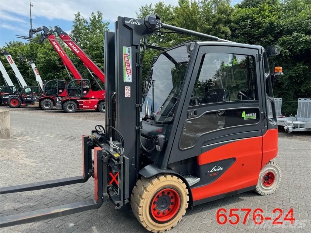 Linde E 50 HL 01 Elektrische heftrucks