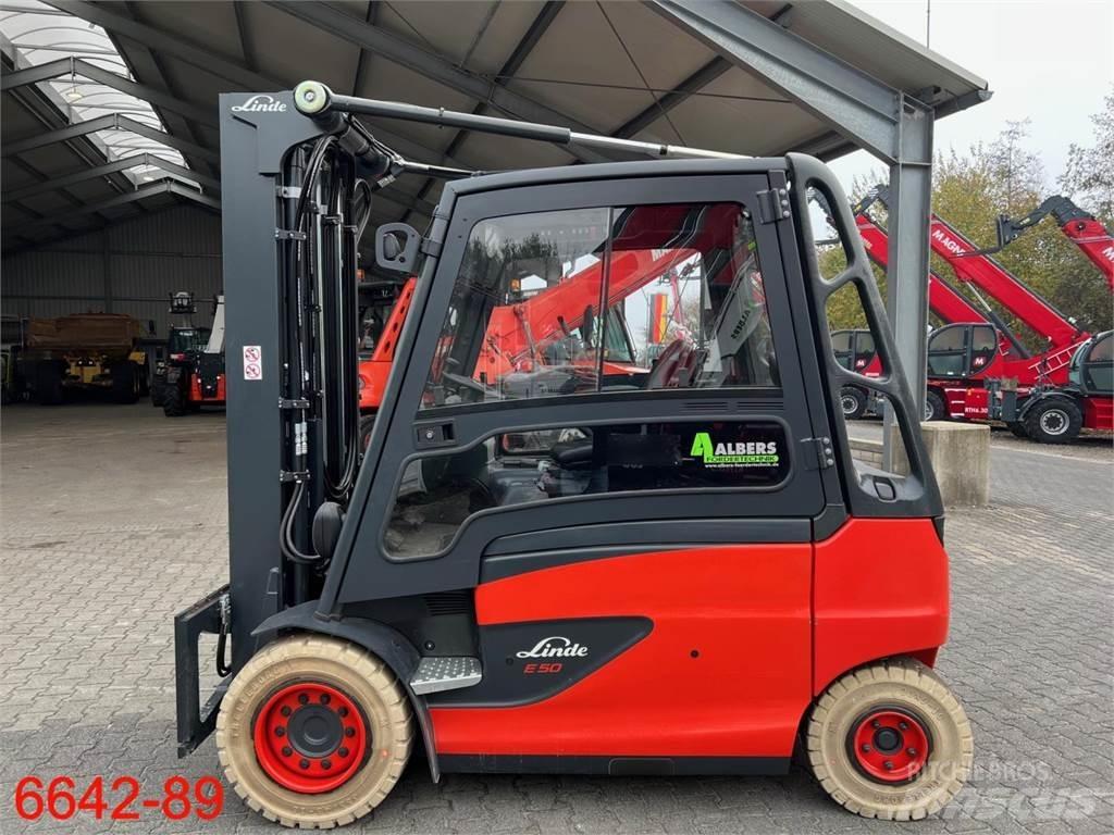 Linde E 50 HL 01 Elektrische heftrucks
