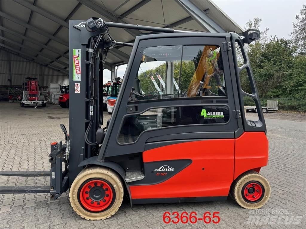Linde E 50 HL - 01 / 600 Elektrische heftrucks