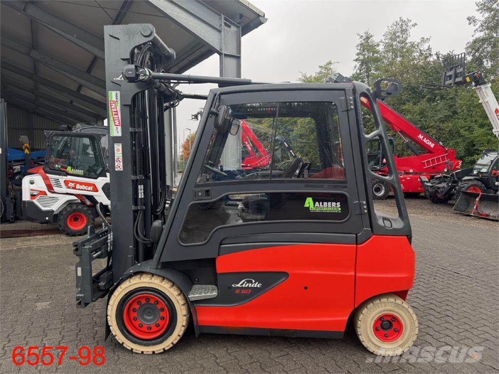 Linde E 50 HL 01 600 Elektrische heftrucks