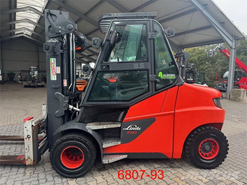 Linde E 80-01 / 900 Elektrische heftrucks