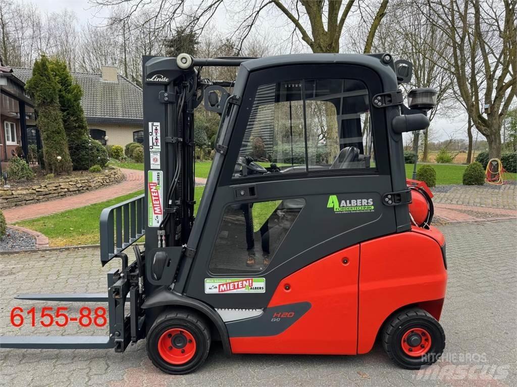 Linde H 20 T 01 LPG heftrucks