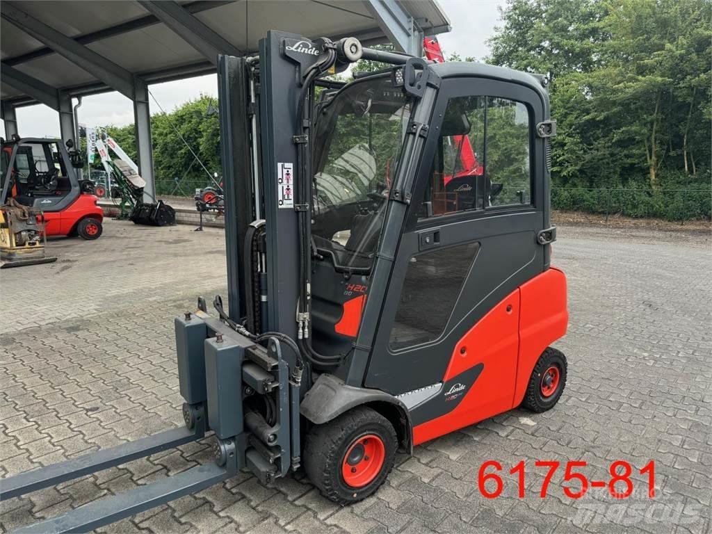 Linde H 20 T 01 LPG heftrucks