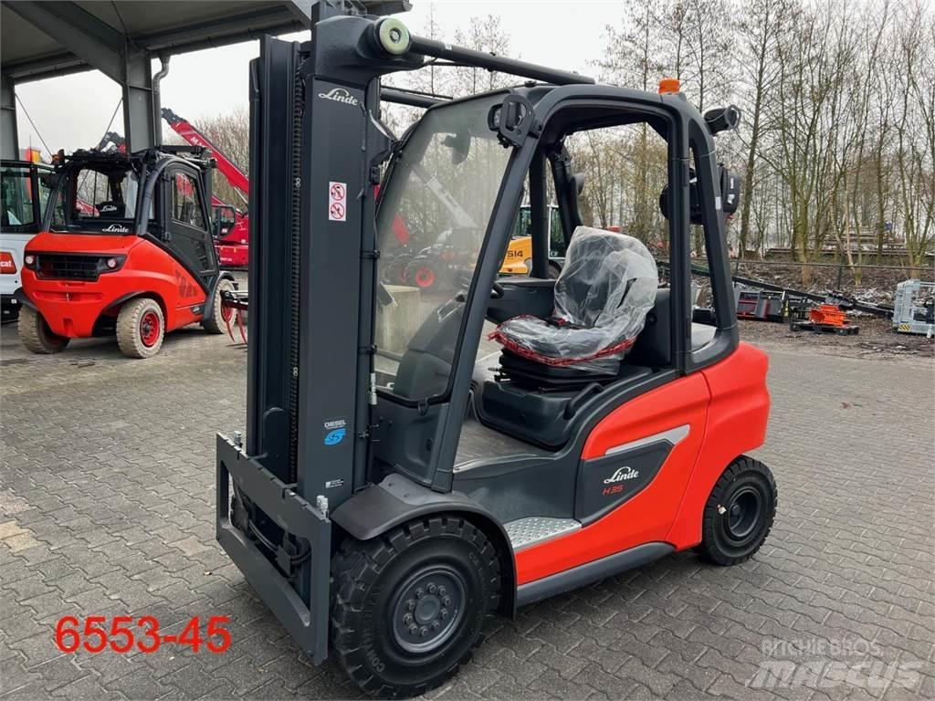 Linde H 35 D 01 Diesel heftrucks