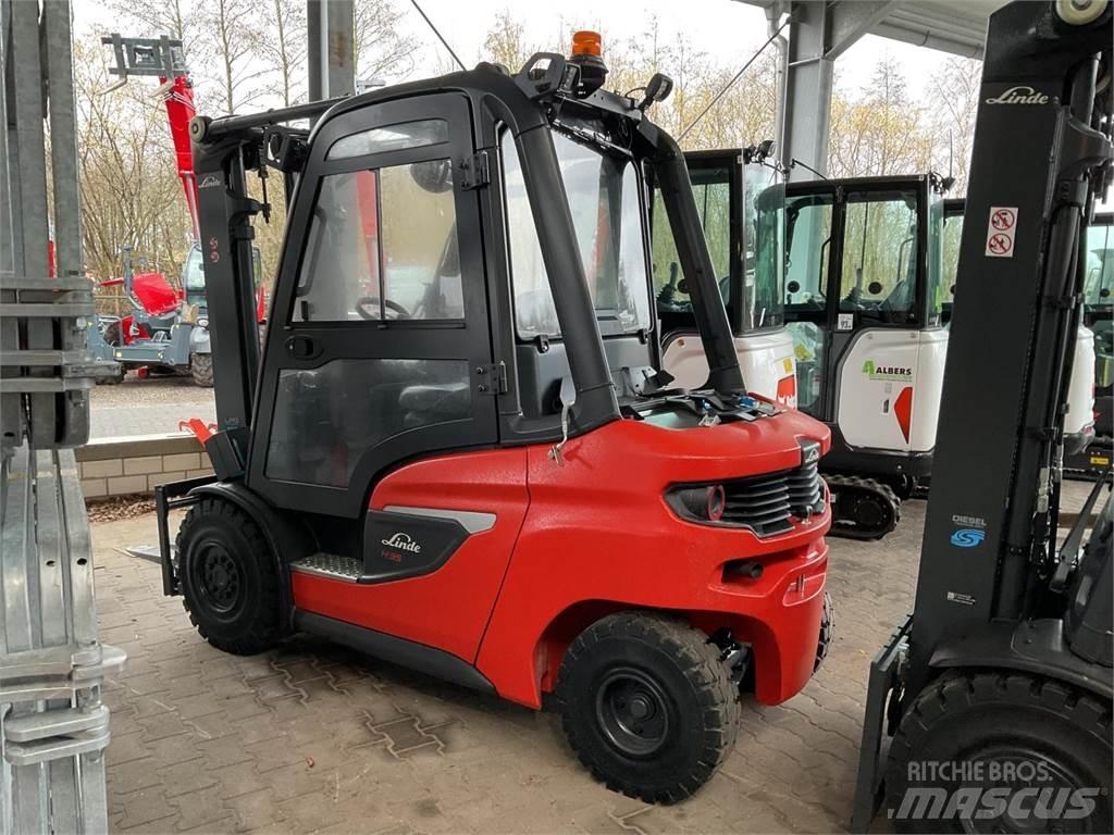 Linde H 35 T 01 LPG heftrucks