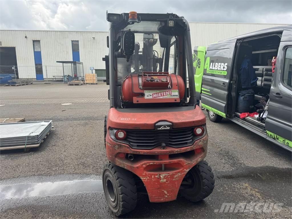 Linde H 35 T 01 LPG heftrucks