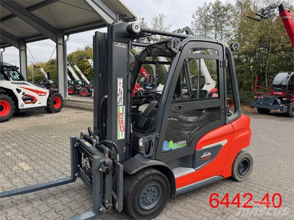 Linde H 35 T 01 LPG heftrucks