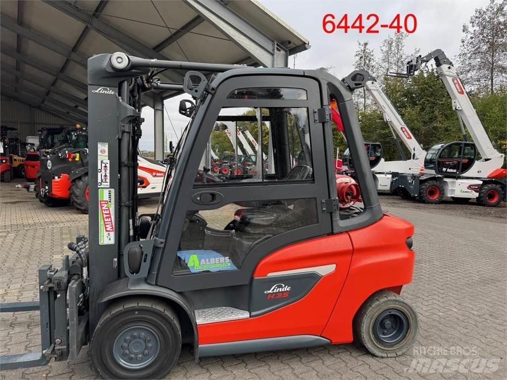 Linde H 35 T 01 LPG heftrucks