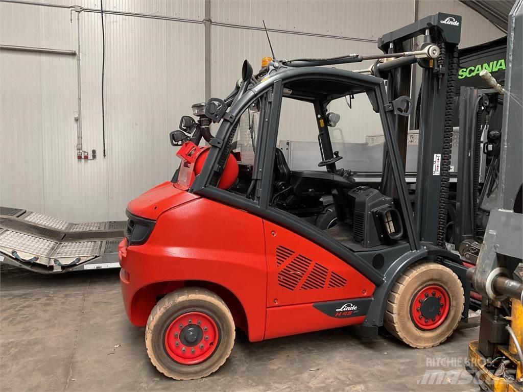 Linde H 45 T 02 LPG heftrucks
