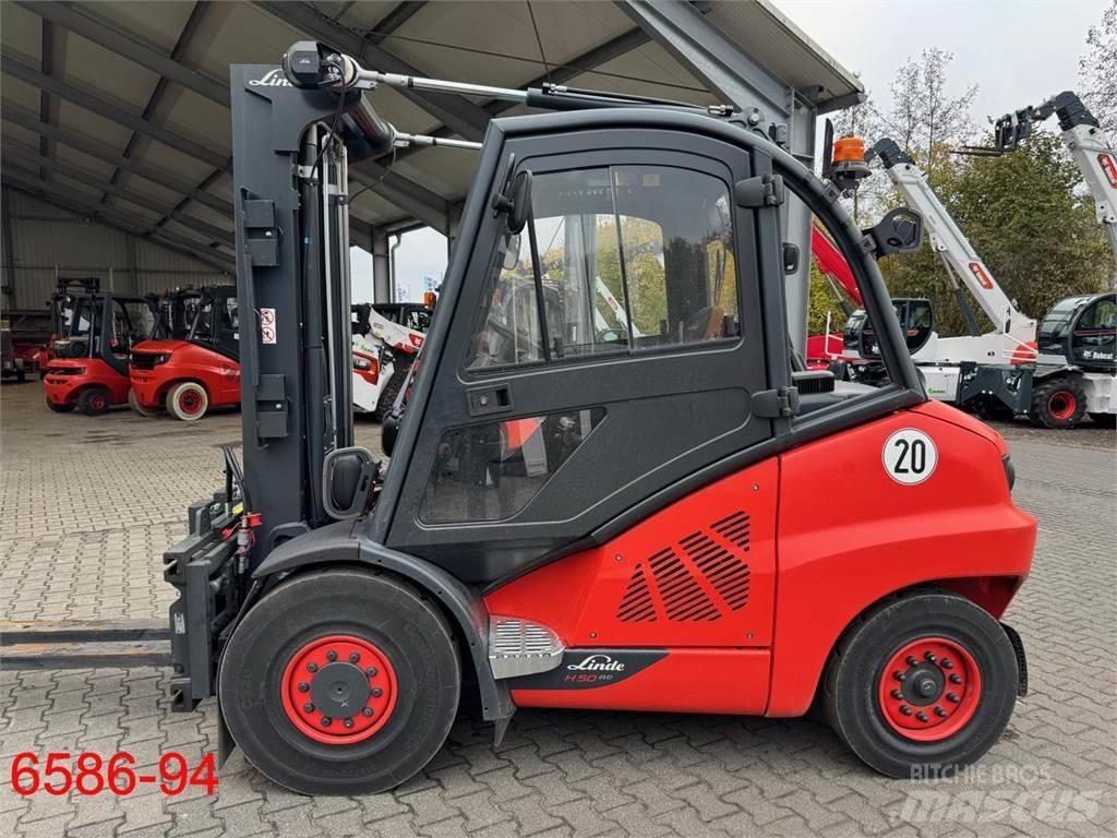 Linde H 50 D - 02 / 600 Diesel heftrucks