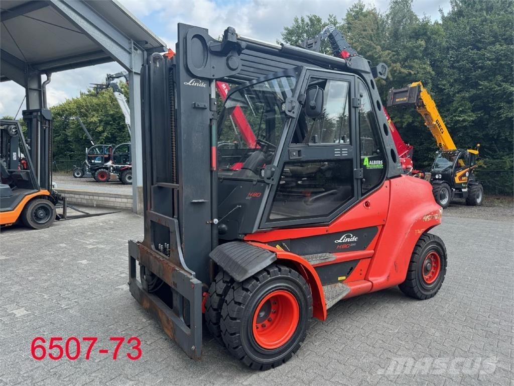 Linde H 80 D 03 / 900 Diesel heftrucks