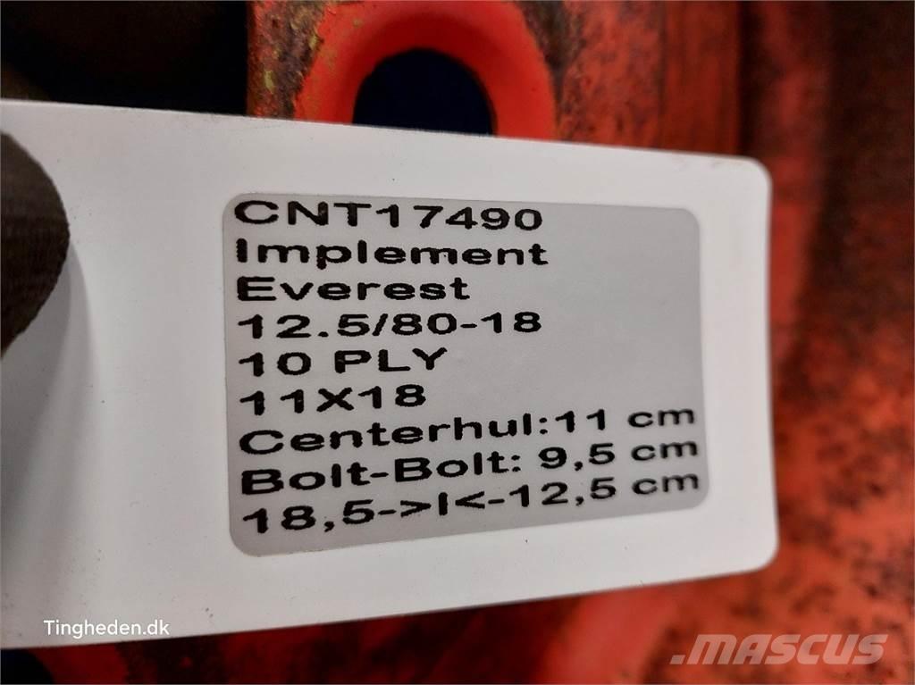  18 12.5/80-18 Banden, wielen en velgen