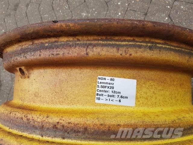  20 5.50FX20 Banden, wielen en velgen