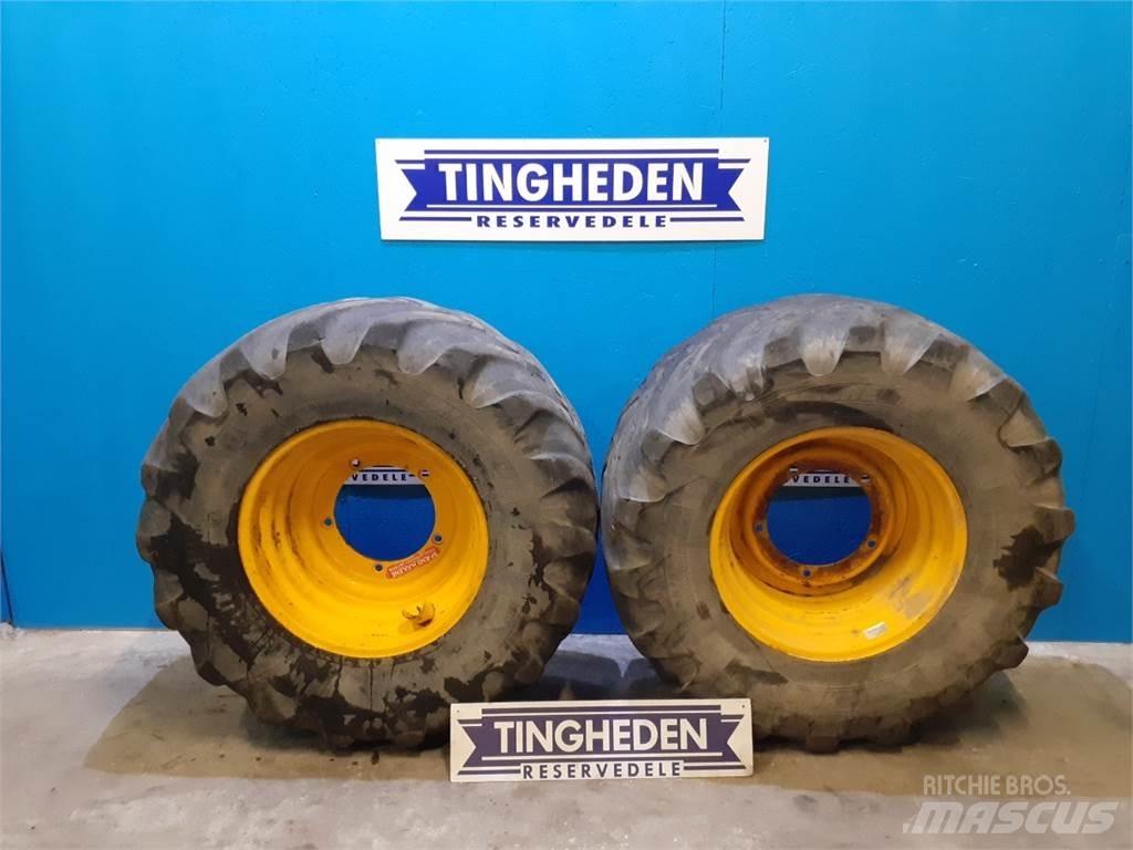  24 500/70R24 Banden, wielen en velgen