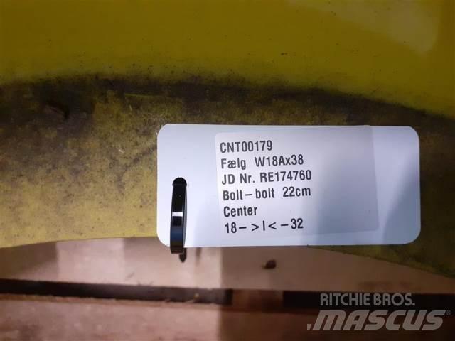  38 W18AX38 Banden, wielen en velgen