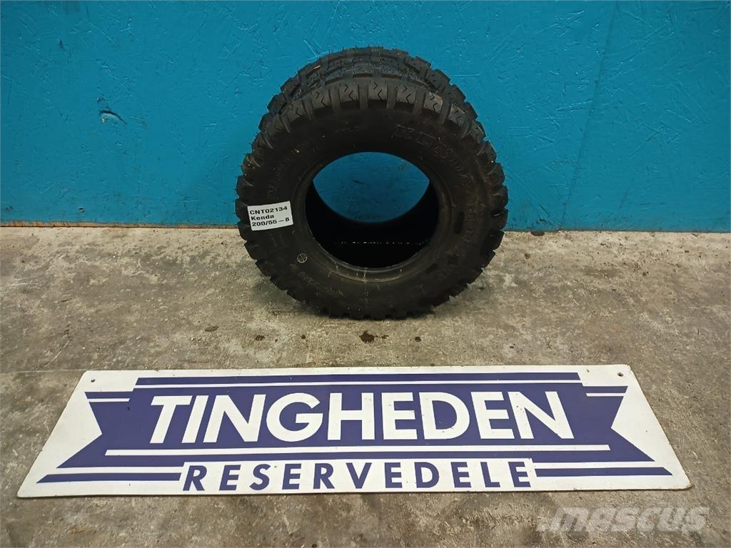  8 200/55-8 Banden, wielen en velgen