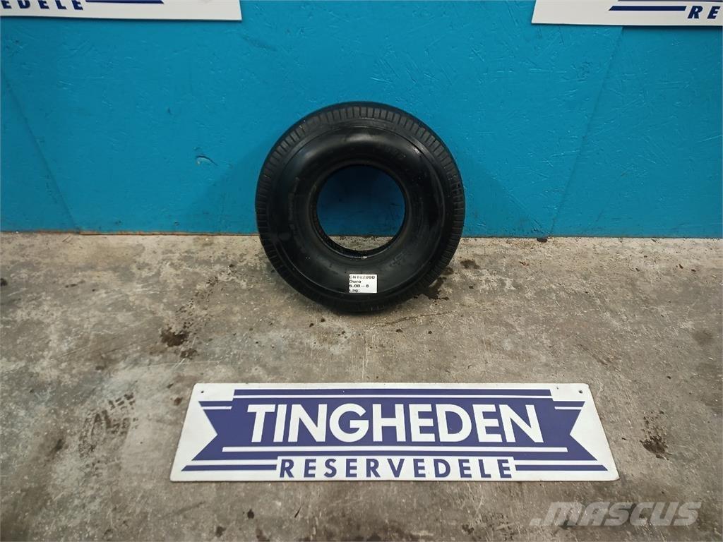  8 5.00-8 Banden, wielen en velgen