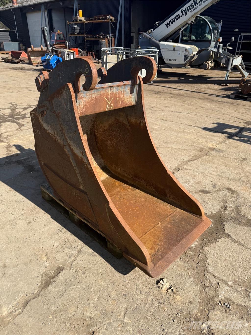  800mm CW40 skovl Bakken