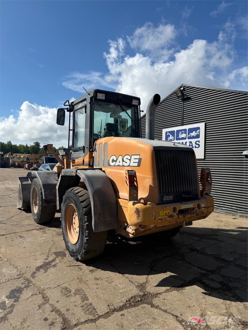 CASE 521D Wielladers
