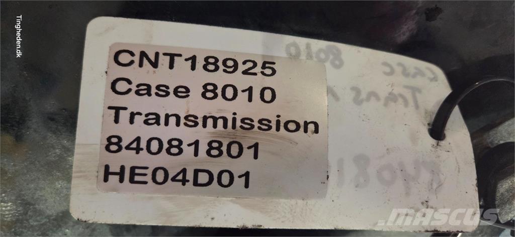 CASE 8010 Transmissie