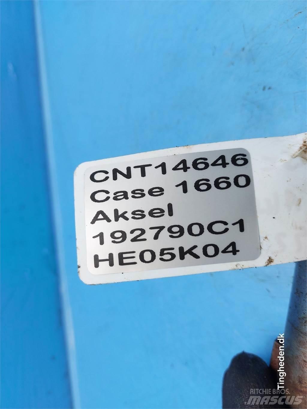 Case IH 1660 Accessoires voor maaidorsmachines