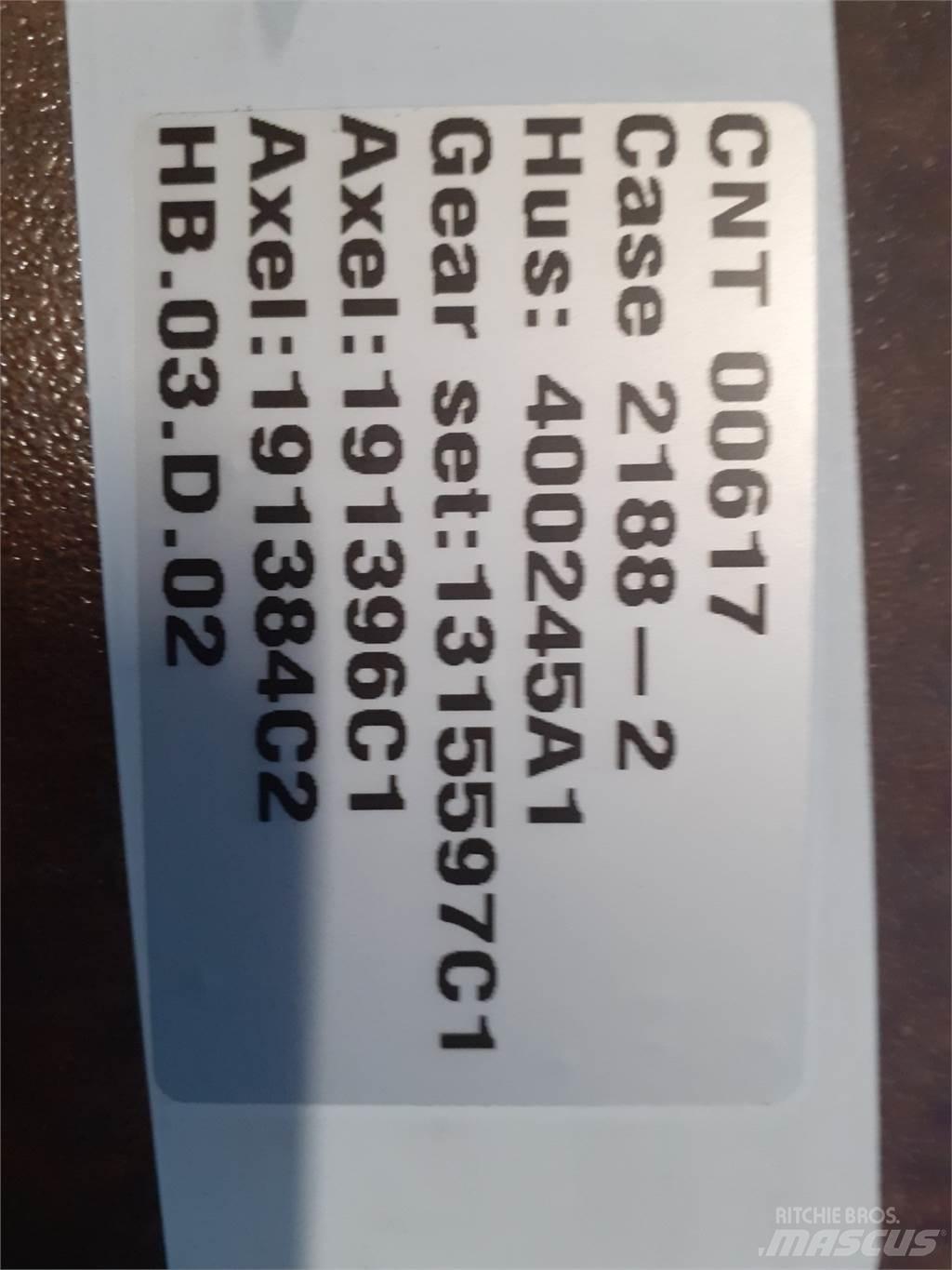 Case IH 2188 Transmissie