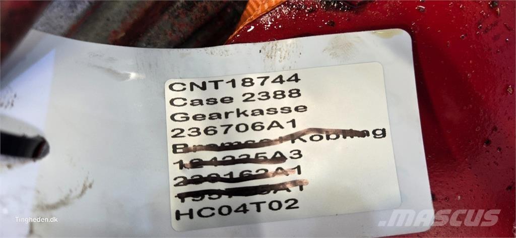 Case IH 2388 Transmissie