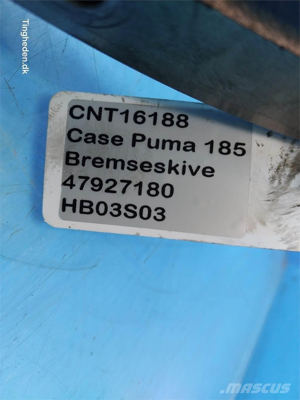 CASE Puma 185 Transmissie