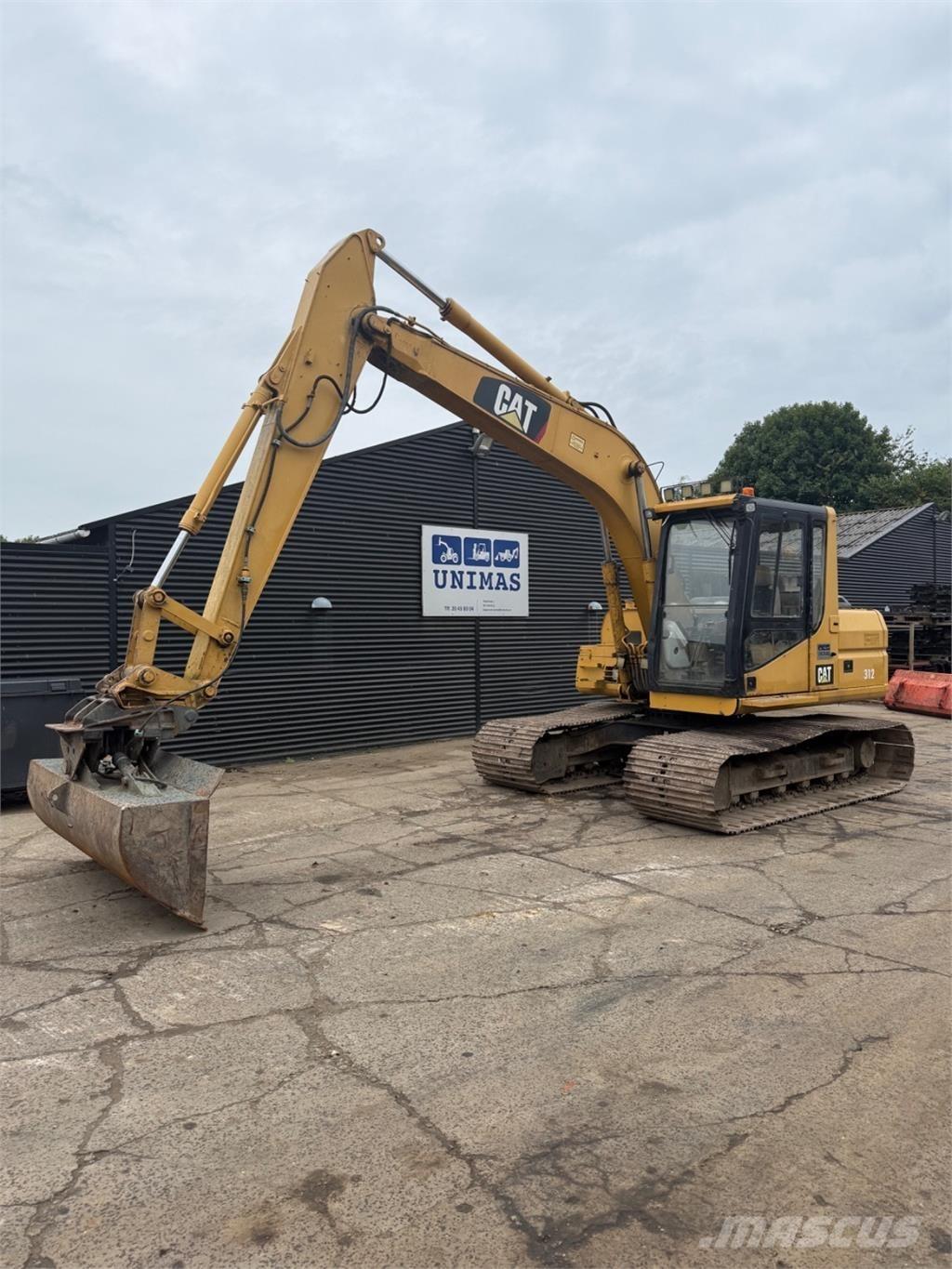 CAT 312 Rupsgraafmachines