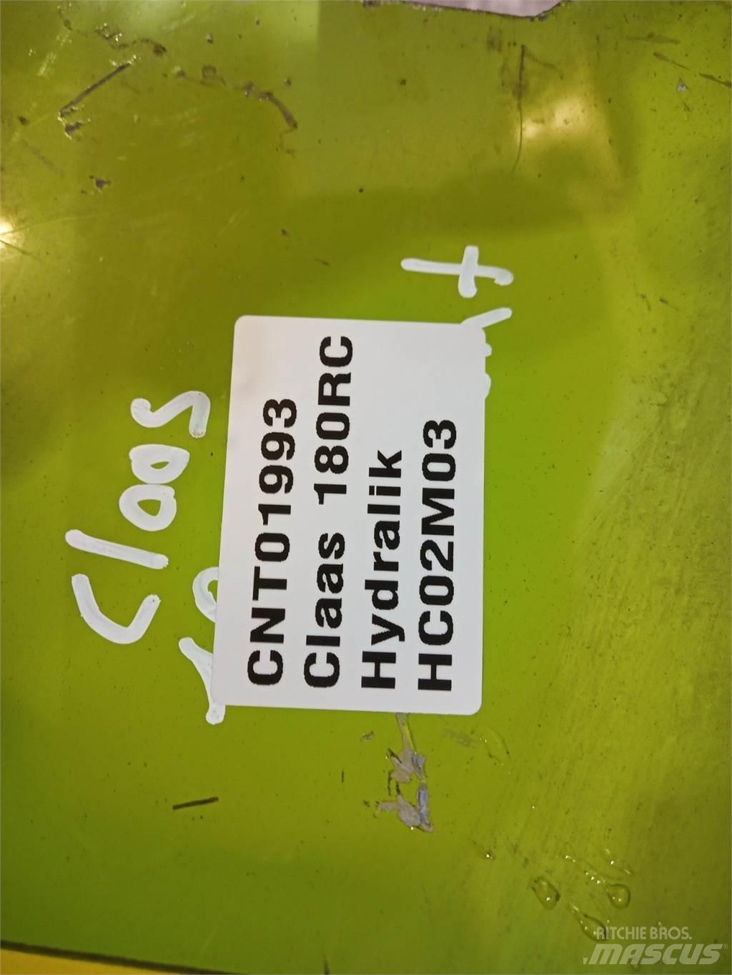 CLAAS 180 RC Hydraulics