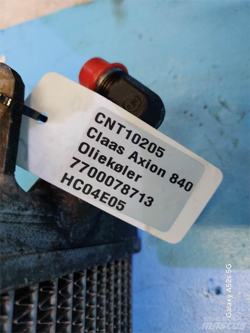 CLAAS Axion 840 Radiatoren