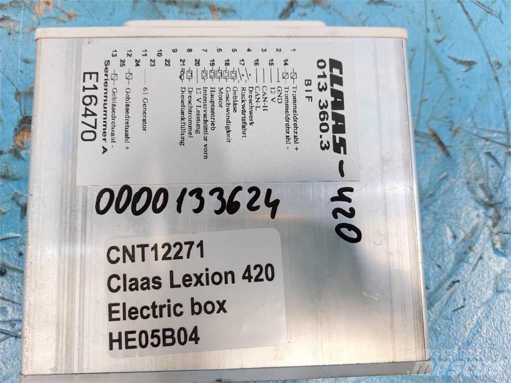CLAAS Lexion 420 Electronics