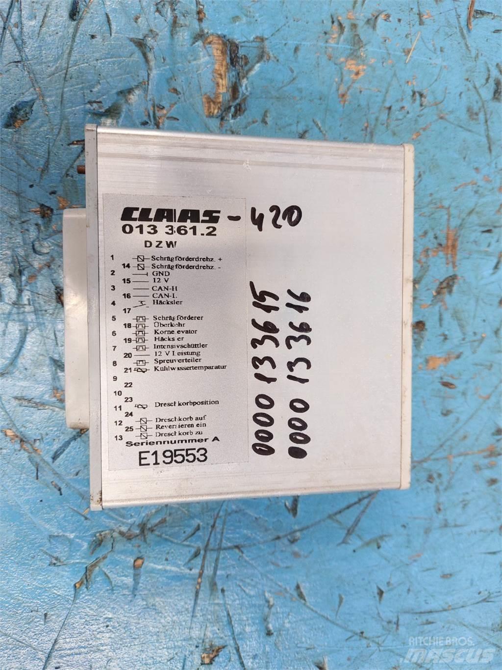 CLAAS Lexion 420 Electronics