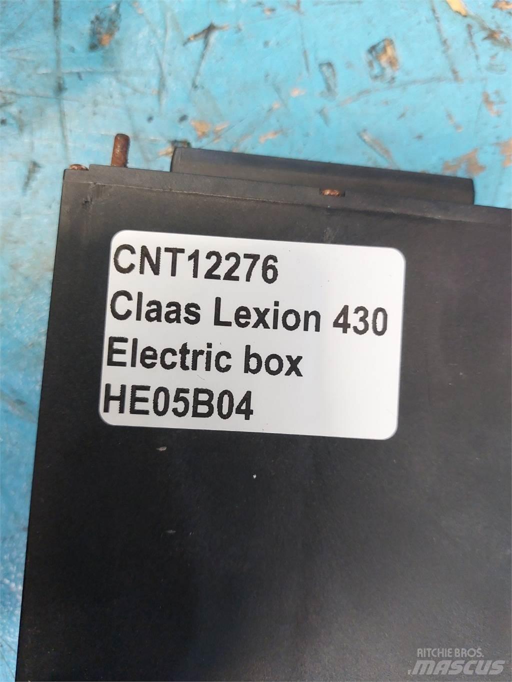 CLAAS Lexion 430 Electronics