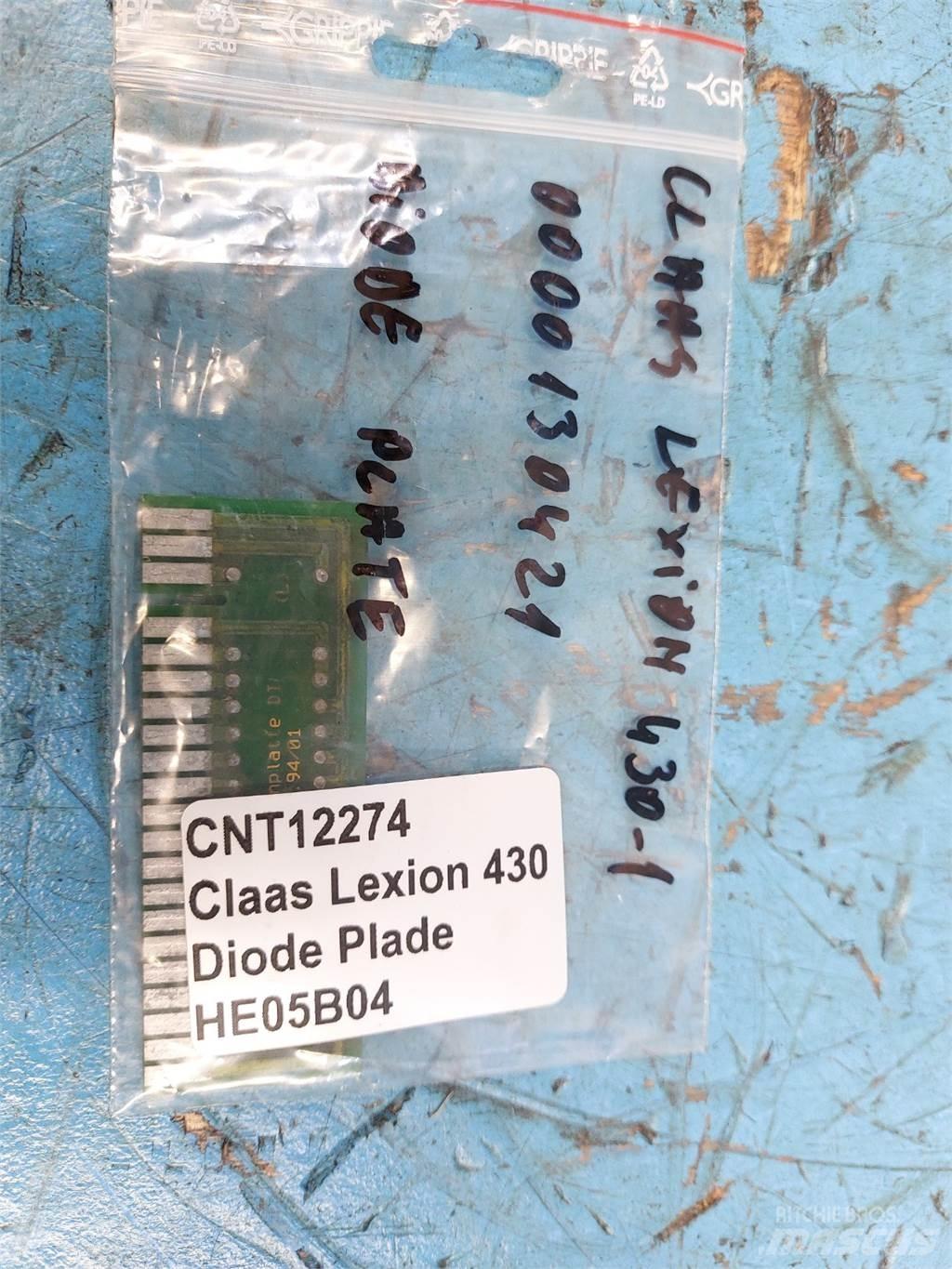 CLAAS Lexion 430 Electronics