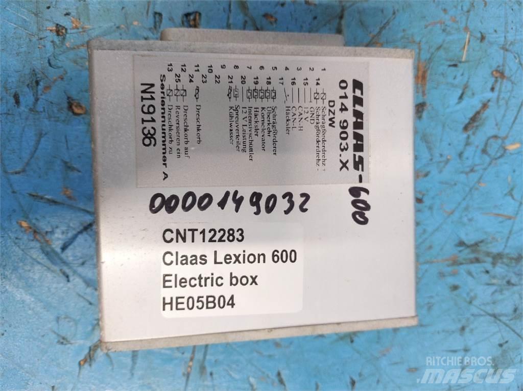 CLAAS Lexion 600 Electronics
