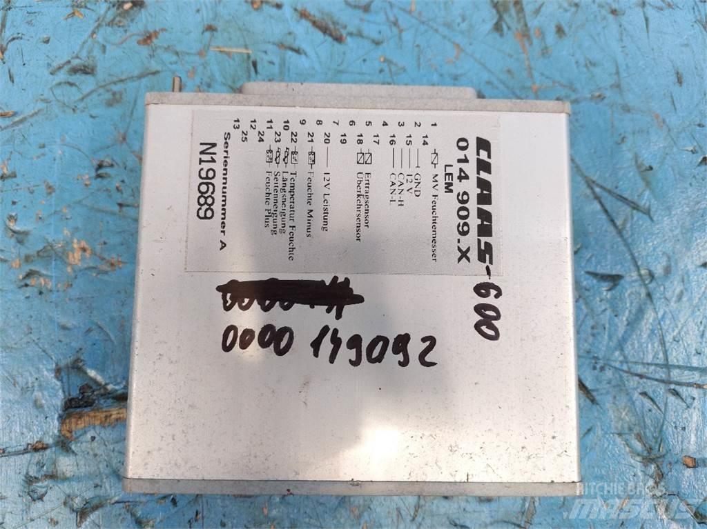 CLAAS Lexion 600 Electronics