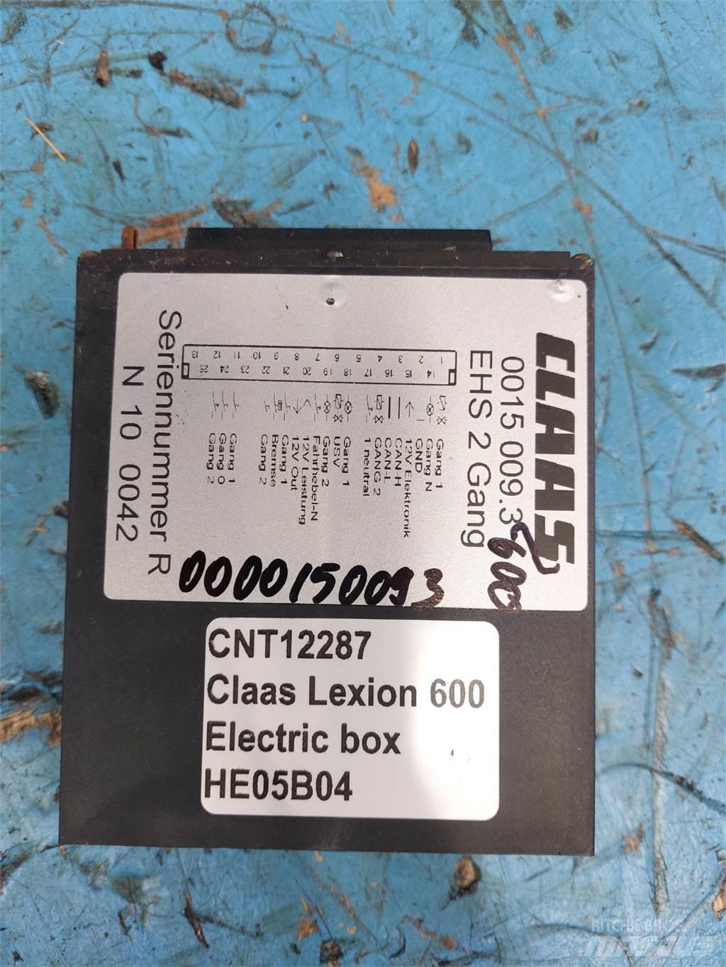 CLAAS Lexion 600 Electronics