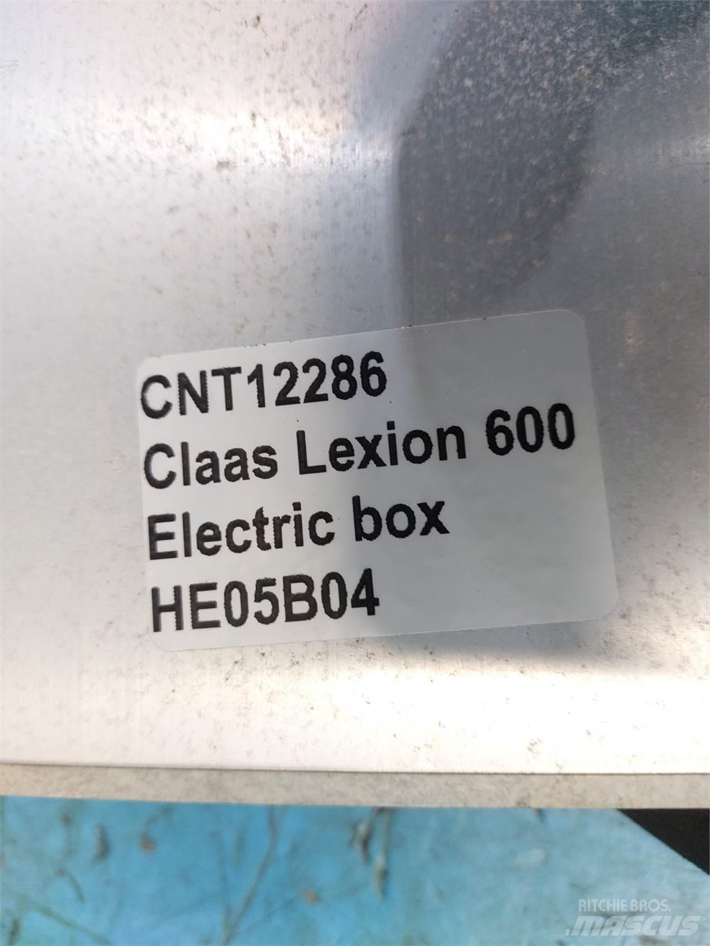 CLAAS Lexion 600 Electronics