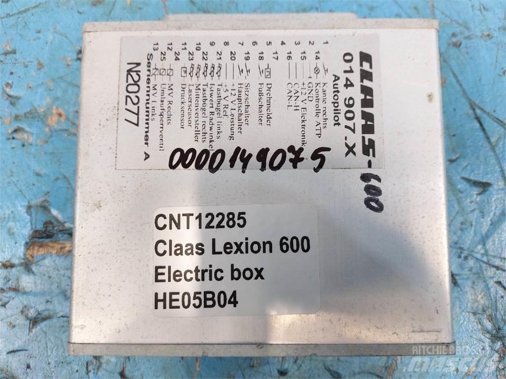 CLAAS Lexion 600 Electronics