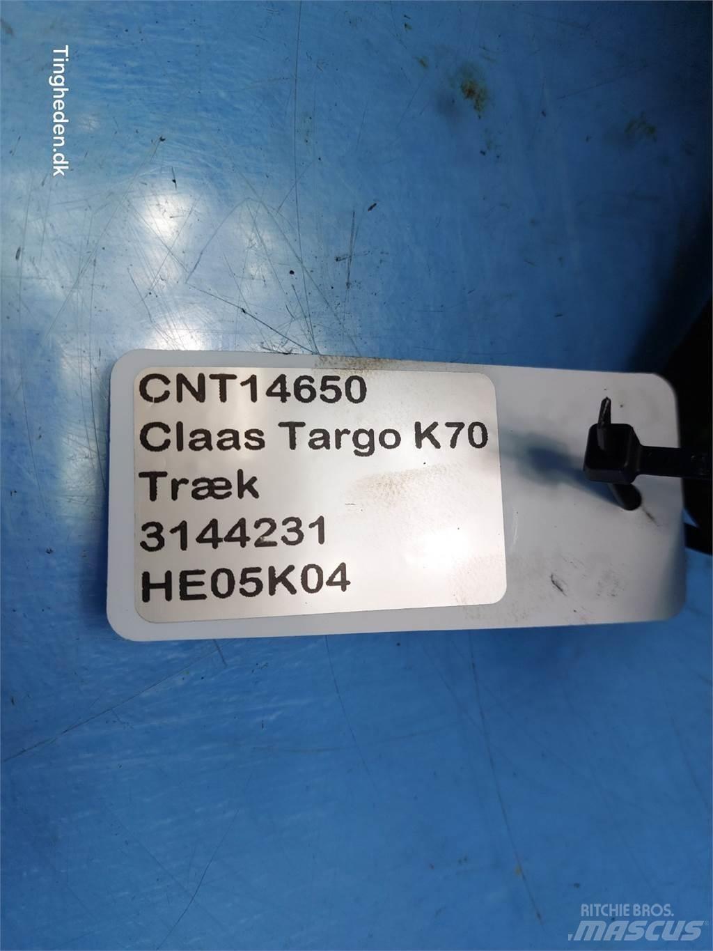 CLAAS Targo K70 Snelkoppelingen