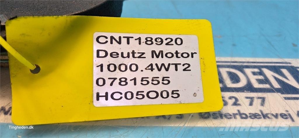 Deutz 1000.4WT2 Motoren