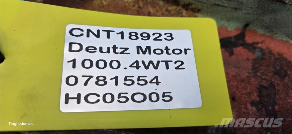 Deutz 1000.4WT2 Motoren