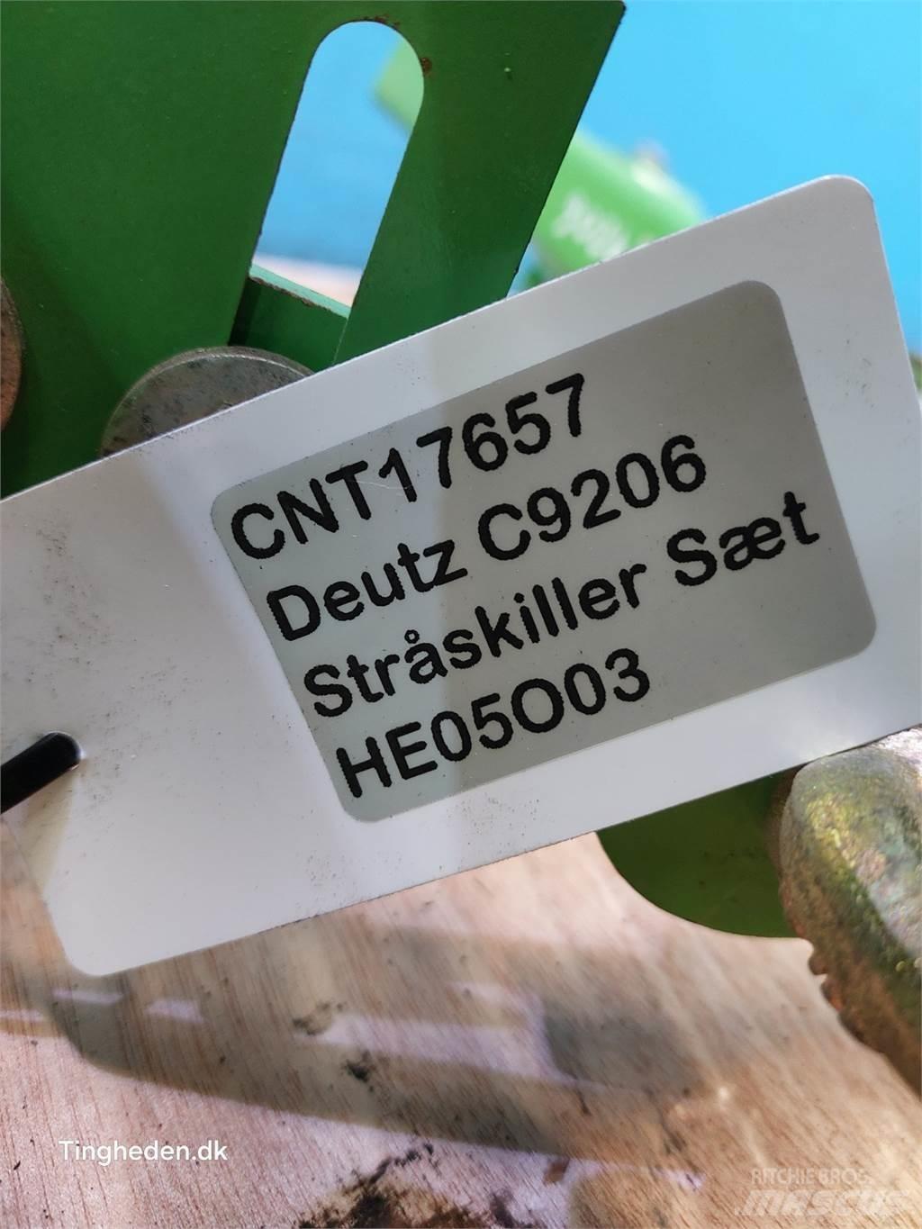 Deutz C9206 Accessoires voor maaidorsmachines