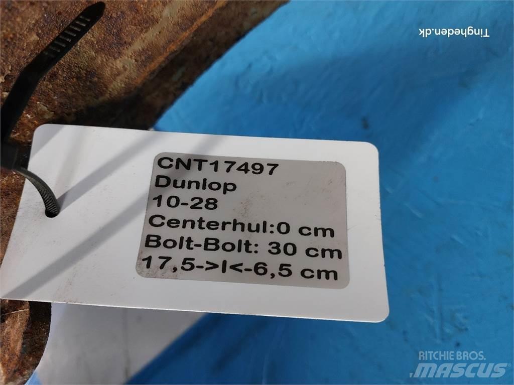 Dunlop 28 10-28 Banden, wielen en velgen