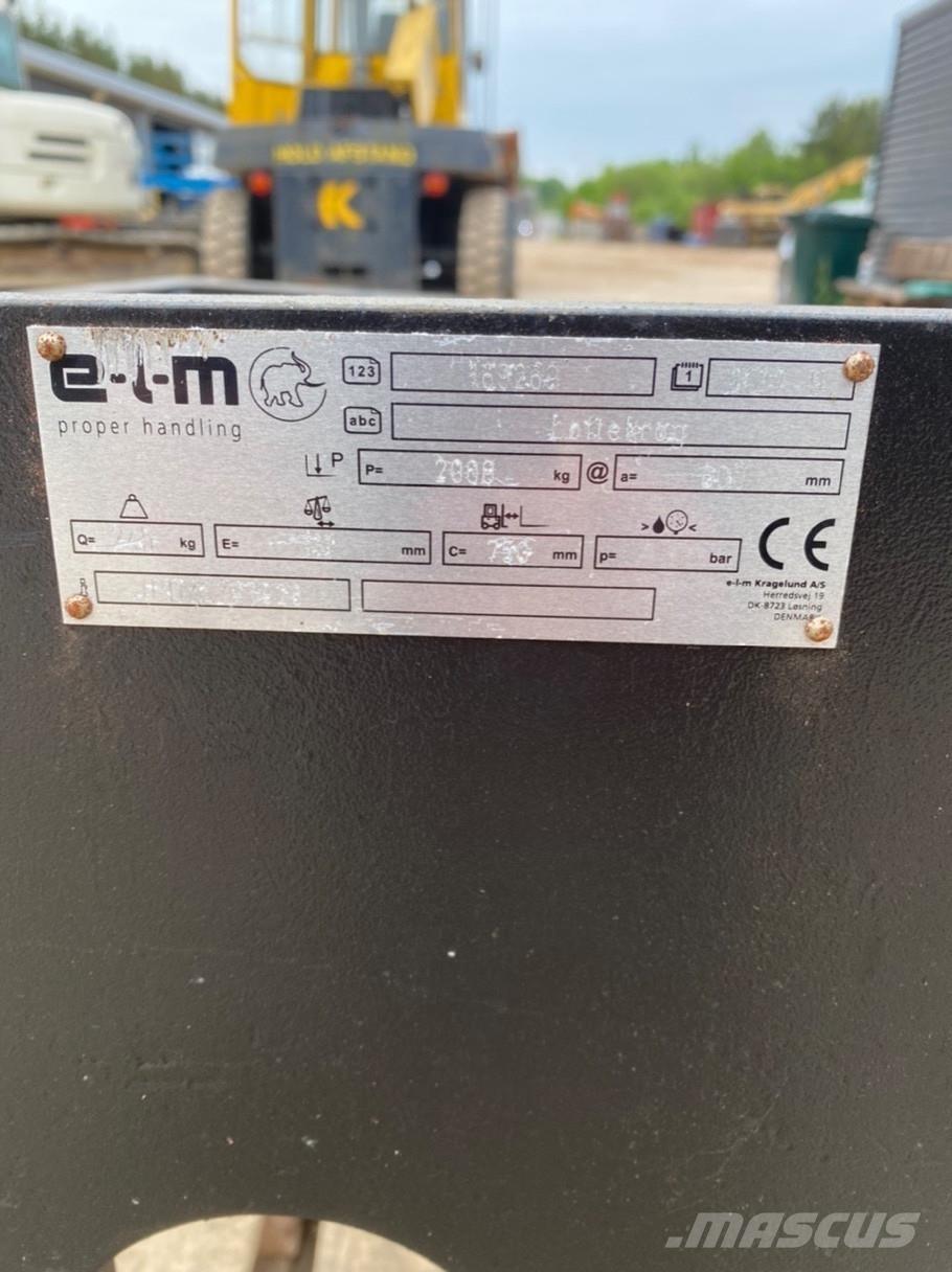 Elm Krog Overige gebruikte aanbouwapparatuur en componenten
