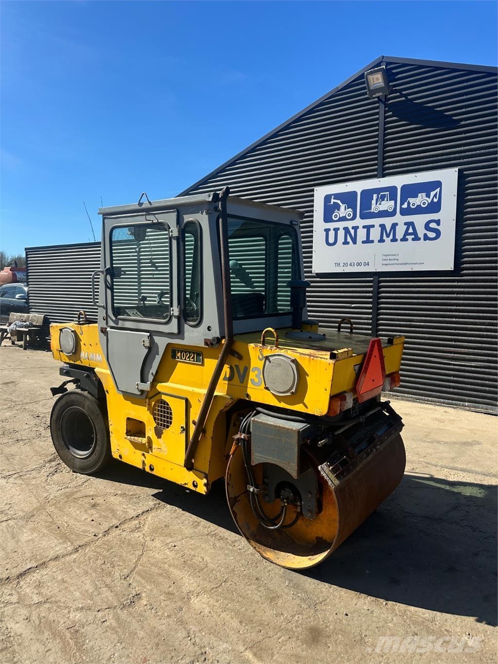 Hamm DW3 tromle Duowalsen